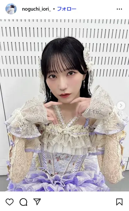 第5位:野口衣織(137票)