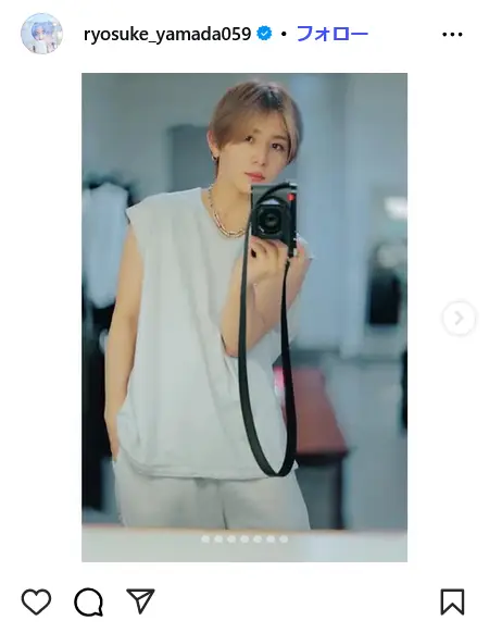 第6位:山田涼介(Hey! Say! JUMP)(57票)