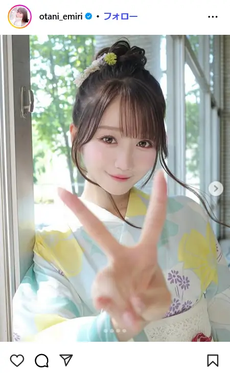 第1位:大谷映美里(162票)