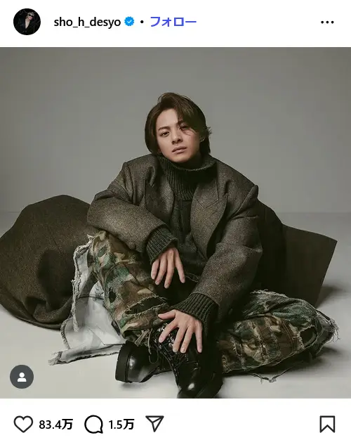 第5位：平野紫耀（Number_i）（117票）