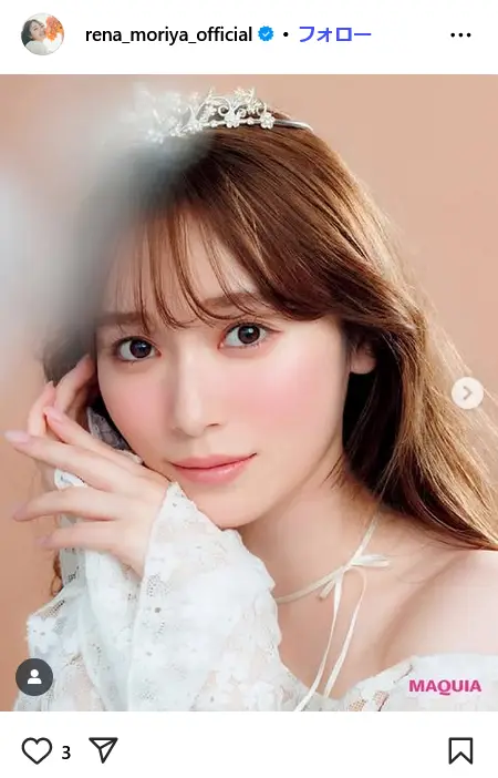 第5位:守屋麗奈(70票)