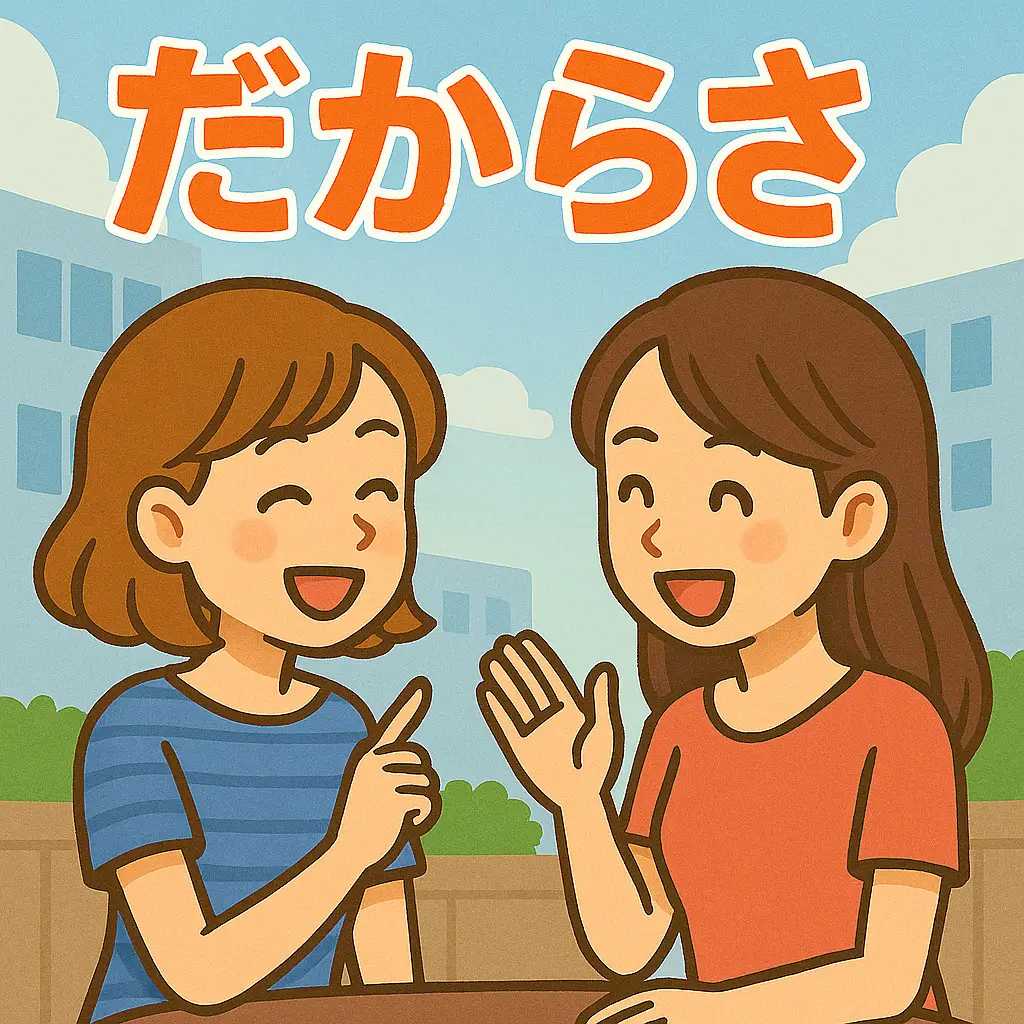 第5位：だからさ（そうだね：同意する相づち）（314票）