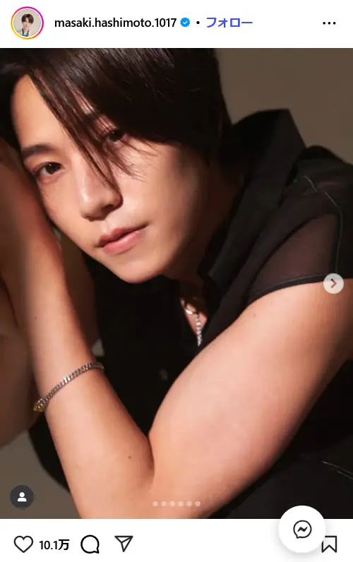 第10位:橋本将生(timelesz)(49票)