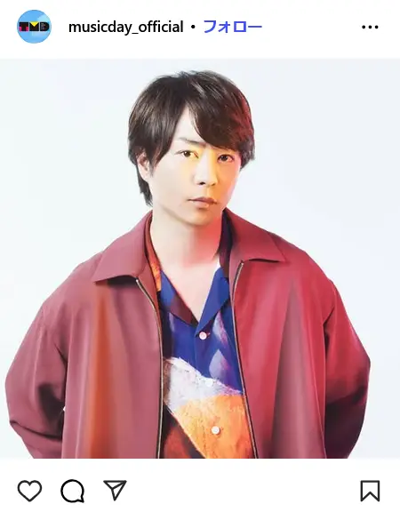 第3位：櫻井翔（嵐）（349票）
