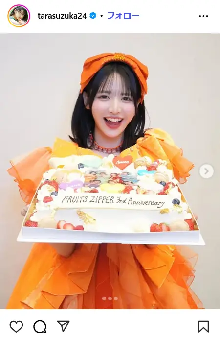 第8位：鎮西寿々歌（FRUITS ZIPPER）／26歳（122票）※同率