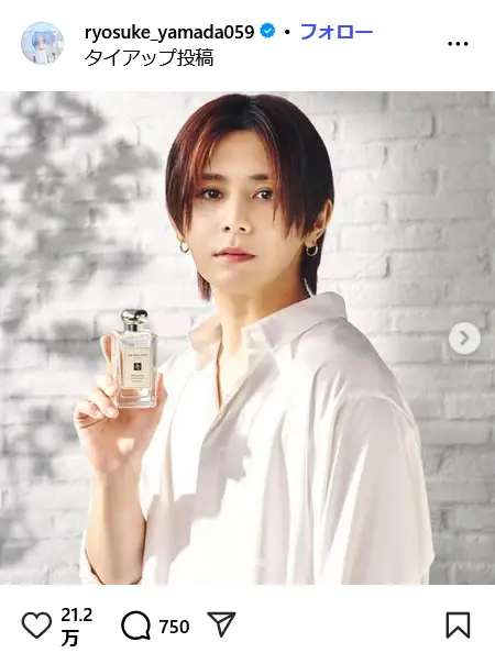 第1位:山田涼介(Hey! Say! JUMP)(226票)