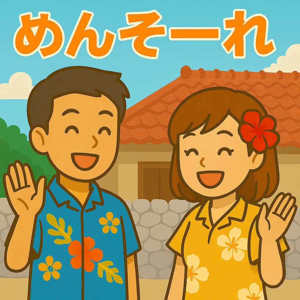 第2位：めんそーれ（ようこそ：歓迎の言葉）（815票）