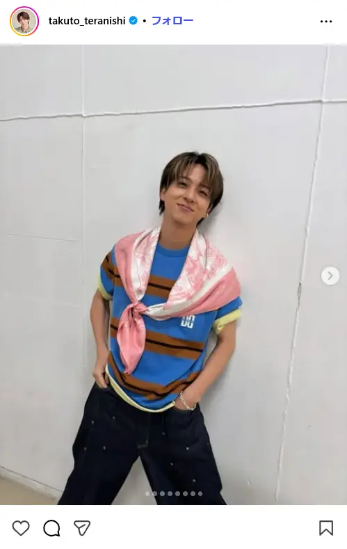 第10位:寺西拓人(timelesz)(45票)