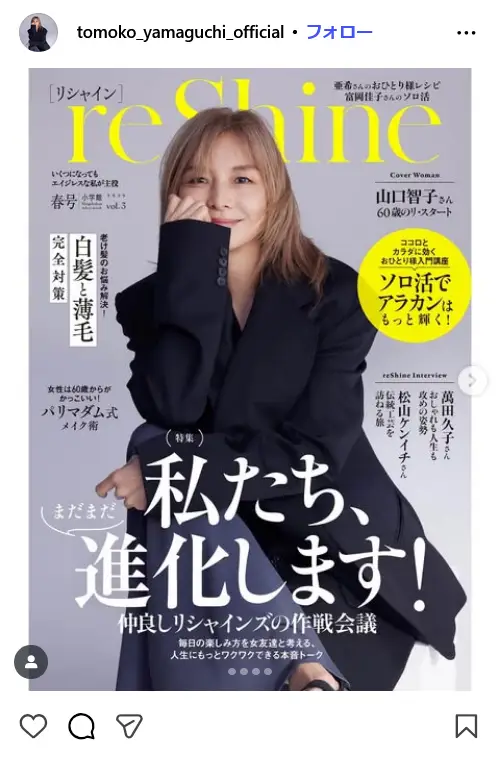 第1位:山口智子(1,024票)