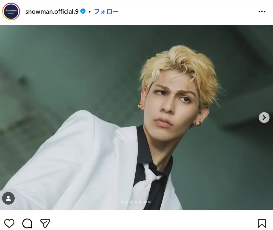 第2位:ラウール(Snow Man)(93票)