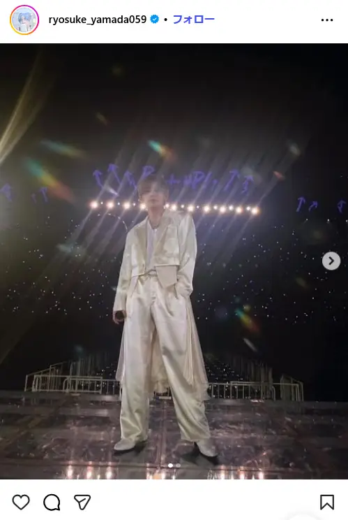 第2位：山田涼介（Hey! Say! JUMP）（58票）