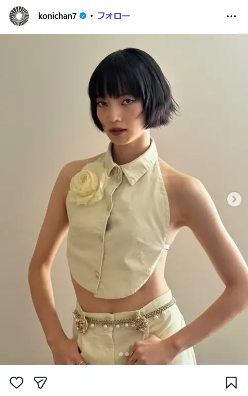 第2位:小松菜奈(240票)