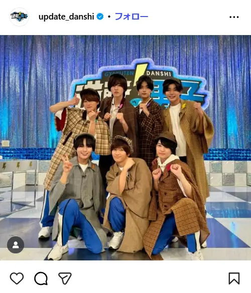 第9位:『なにわ男子の「逆転男子」』(なにわ男子/テレビ朝日系)(115票)