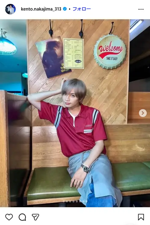 第5位：中島健人（65票）