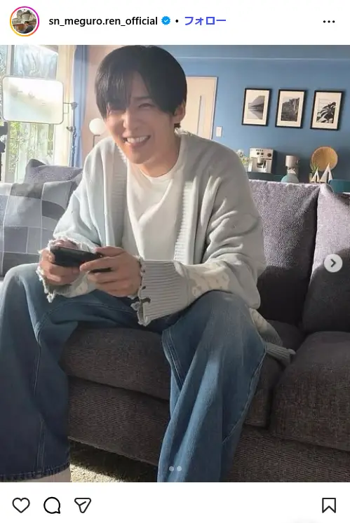 第1位：目黒蓮（Snow Man）（225票）