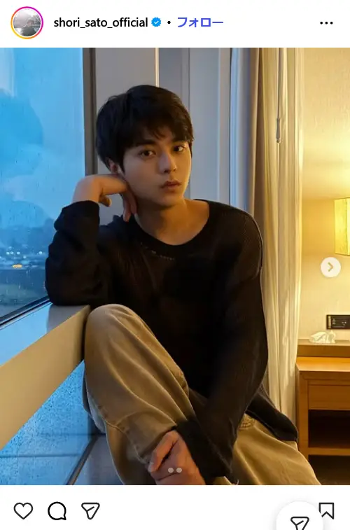 第5位：佐藤勝利（timelesz）（103票）