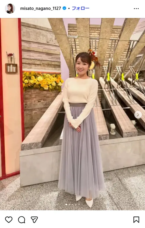 第6位：長野美郷（めざましテレビ）（124票）