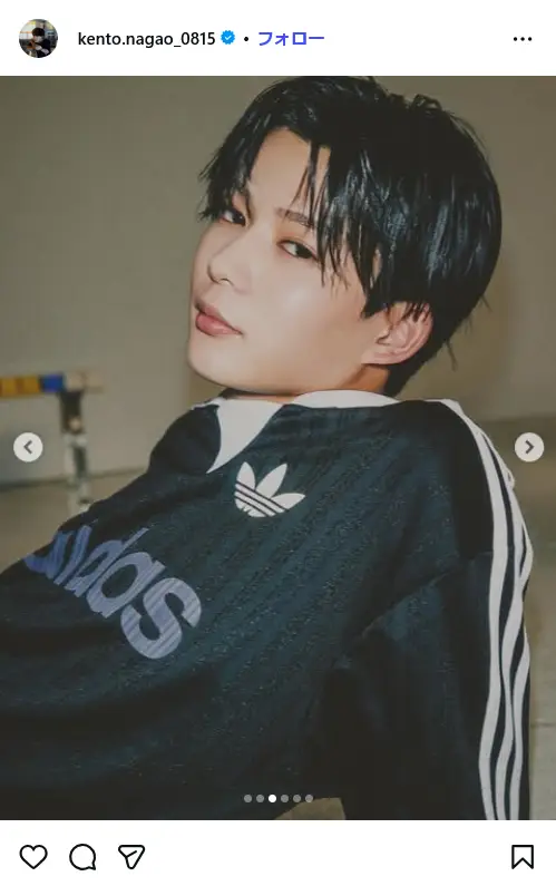 第7位:長尾謙杜(448票)