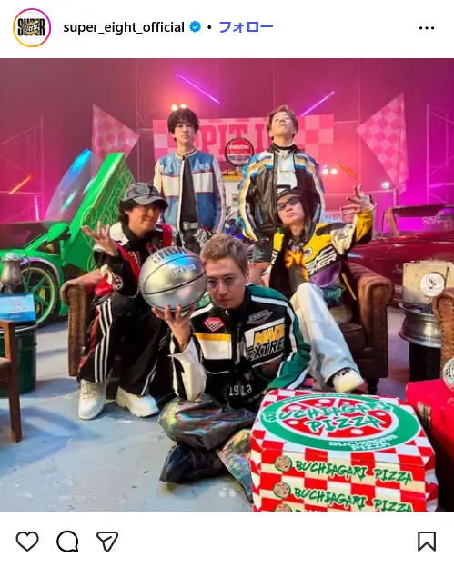 第5位:SUPER EIGHT(197票)