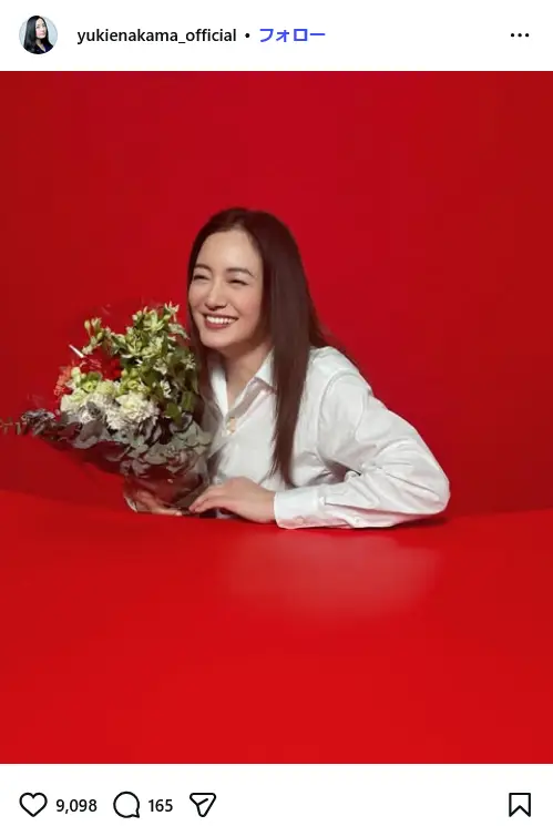 第9位：仲間由紀恵／46歳（113票）