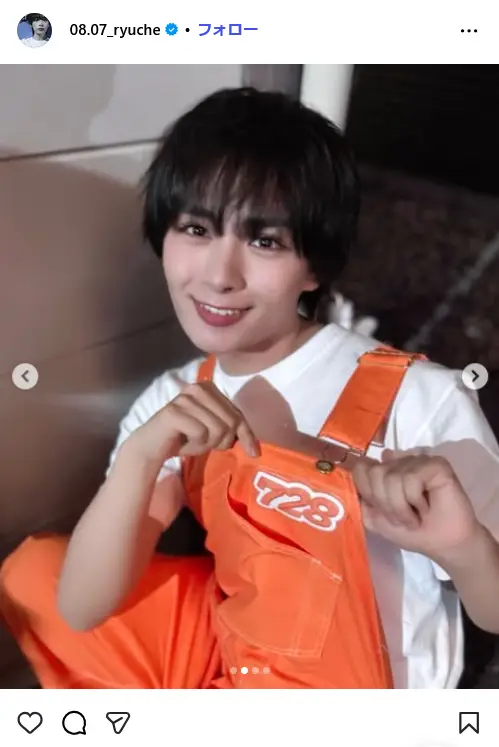 第1位:大西流星(なにわ男子)(424票)