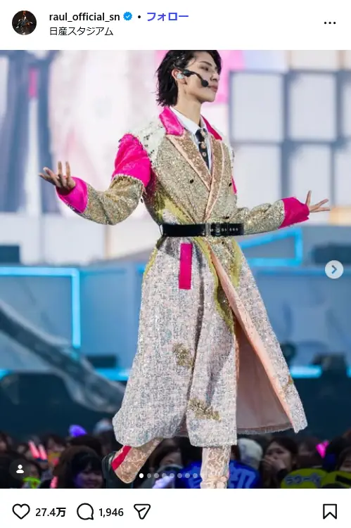 第2位：ラウール（Snow Man）（70票）