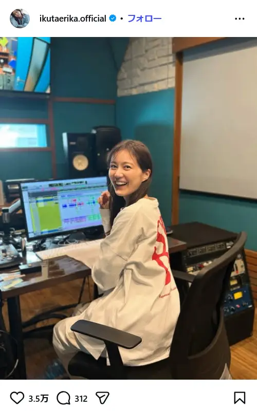 第2位：生田絵梨花（114票）