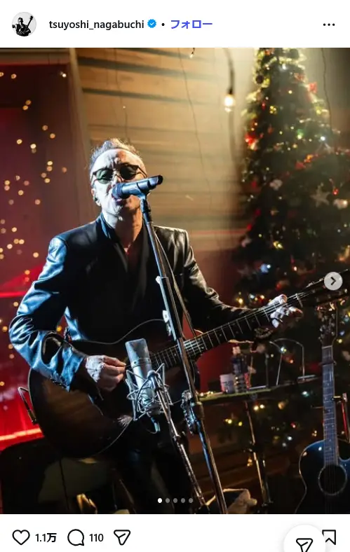 第3位：長渕剛（358票）