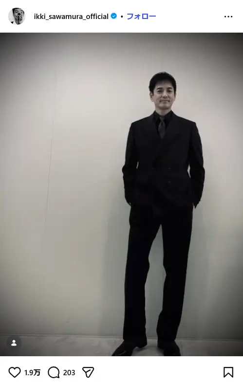 第3位：沢村一樹（184cm）/58歳（435票）