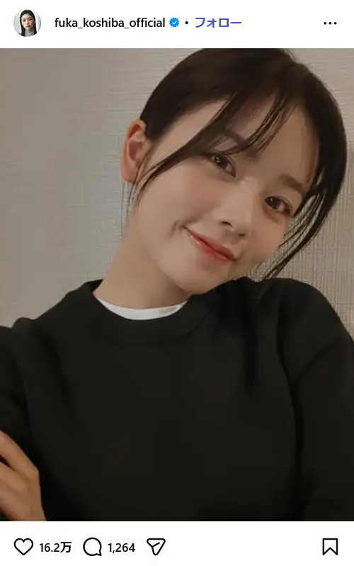 第4位：小芝風花（64票）