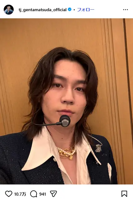 第3位:松田元太(Travis Japan)(154票)