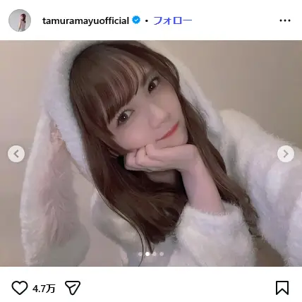 第7位:田村真佑(4期生)(34票)