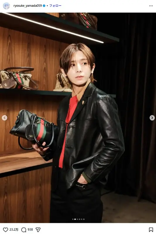 第4位：山田涼介／約267.8万人