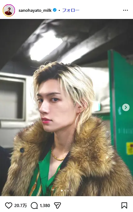 第6位:佐野勇斗(M!LK)(106票)※同率