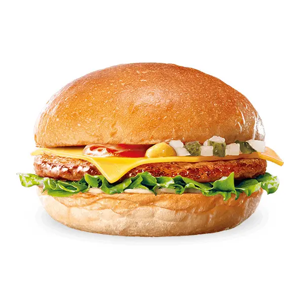 第20位：チーズバーガー　単品¥290～（114票）