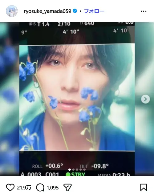 第4位：山田涼介（Hey! Say! JUMP）（47票）