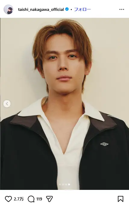 第9位：中川大志（99票）