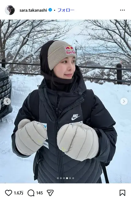 第3位：髙梨沙羅（スキー／ジャンプ）（164票）