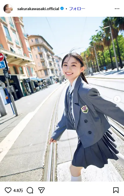 第9位：川﨑桜（184票）