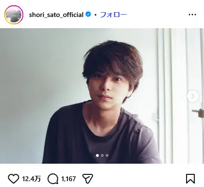 第10位：佐藤勝利（timelesz）（92票）