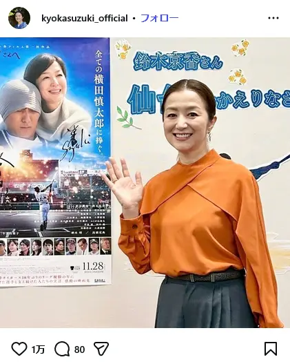 第2位：鈴木京香（宮城県）（568票）