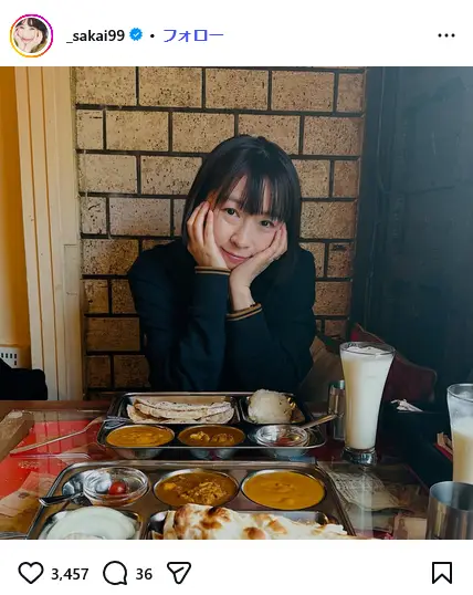 第5位：酒井若菜（214票）