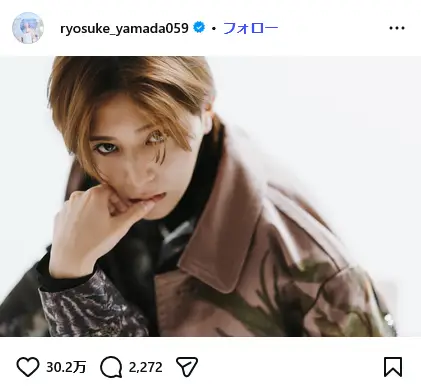 第4位:山田涼介(Hey! Say! JUMP)(114票)