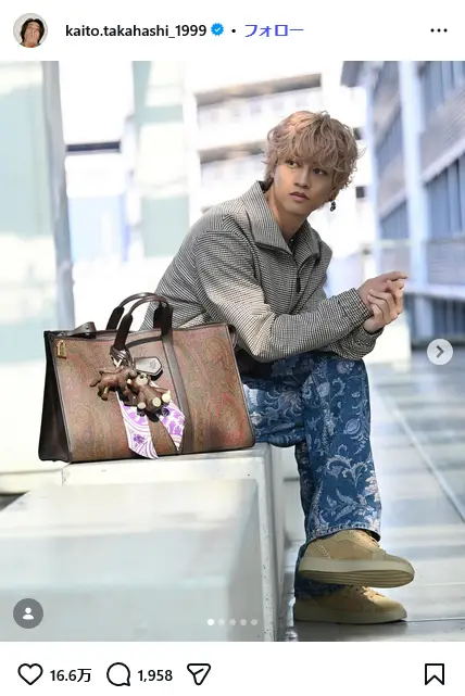 第9位：髙橋海人（King ＆ Prince）（83票）