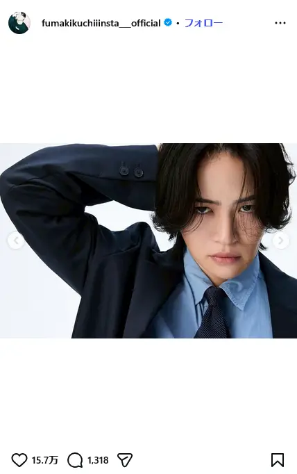 第1位：菊池風磨（562票）