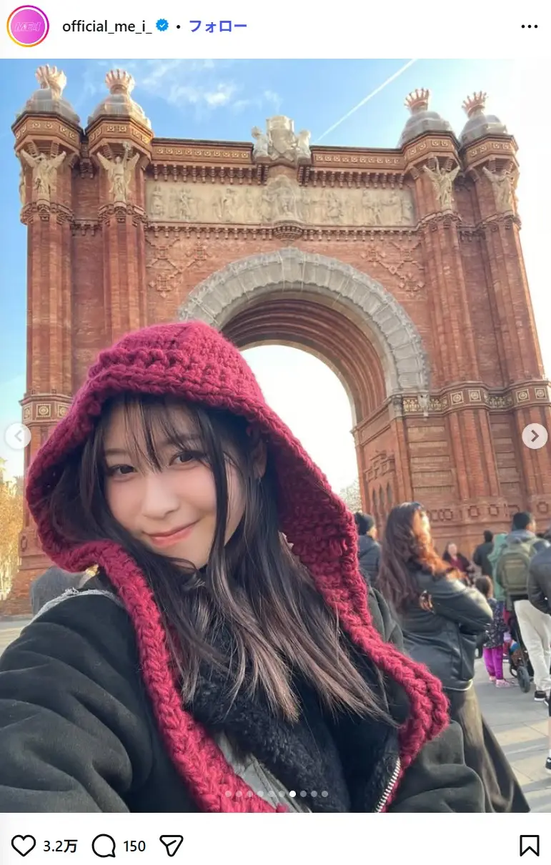 第1位：MOMONA／笠原桃奈（236票）