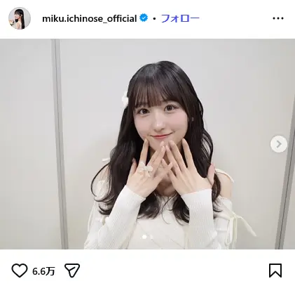 第3位:一ノ瀬美空(5期生)(186票)