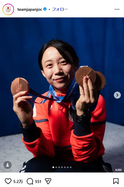 第7位：髙木美帆（スケート／スピードスケート）（103票）