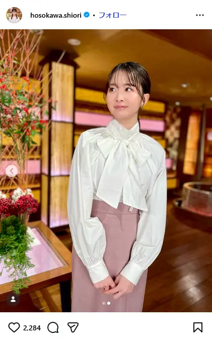 第8位:細川栞(報道STATION)(87票)※同率