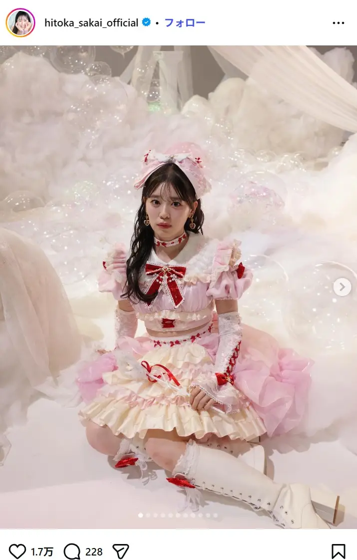 第1位:坂井仁香/超ときめき♡レッド(489票)